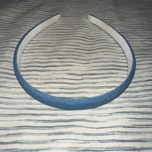 Elegant Denim Blue Hairband